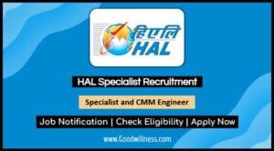 HAL Specialist Recruitment 2025