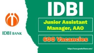 IDBI Bank Job Recruitment 2025