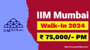 IIM Mumbai Recruitment 2025