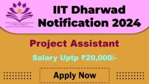 IIT Dharwad Recruitment 2025