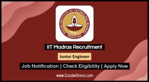 IIT Madras Recruitment 2025