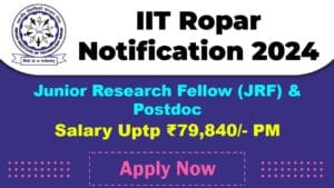 IIT Ropar Recruitment 2025