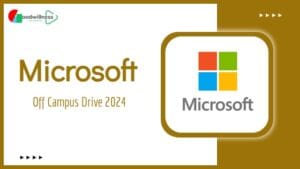 Microsoft Off Campus Hiring 2024 Recruit as Technical Support Engineering Position