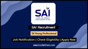 Ministry of Youth Affairs and Sports SAI Recruitment 2025 Apply Now for 50 Young Professional Vacan