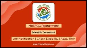 MoEFCC Recruitment 2024