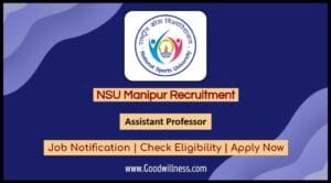 NSU Manipur Recruitment 2024