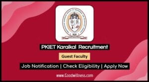 PKIET Karaikal Recruitment 2025