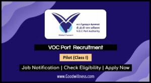 VOC Port Recruitment 2025