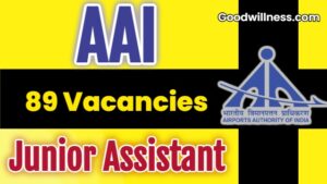 AAI Job Recruitment 2025