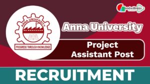 Anna University Job Recruitment 2025