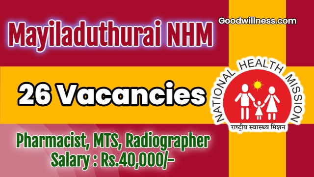 Mayiladuthurai NHM Job Recruitment 2025