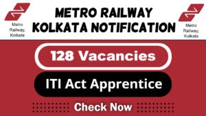 Metro Railway Kolkata Job Recruitment