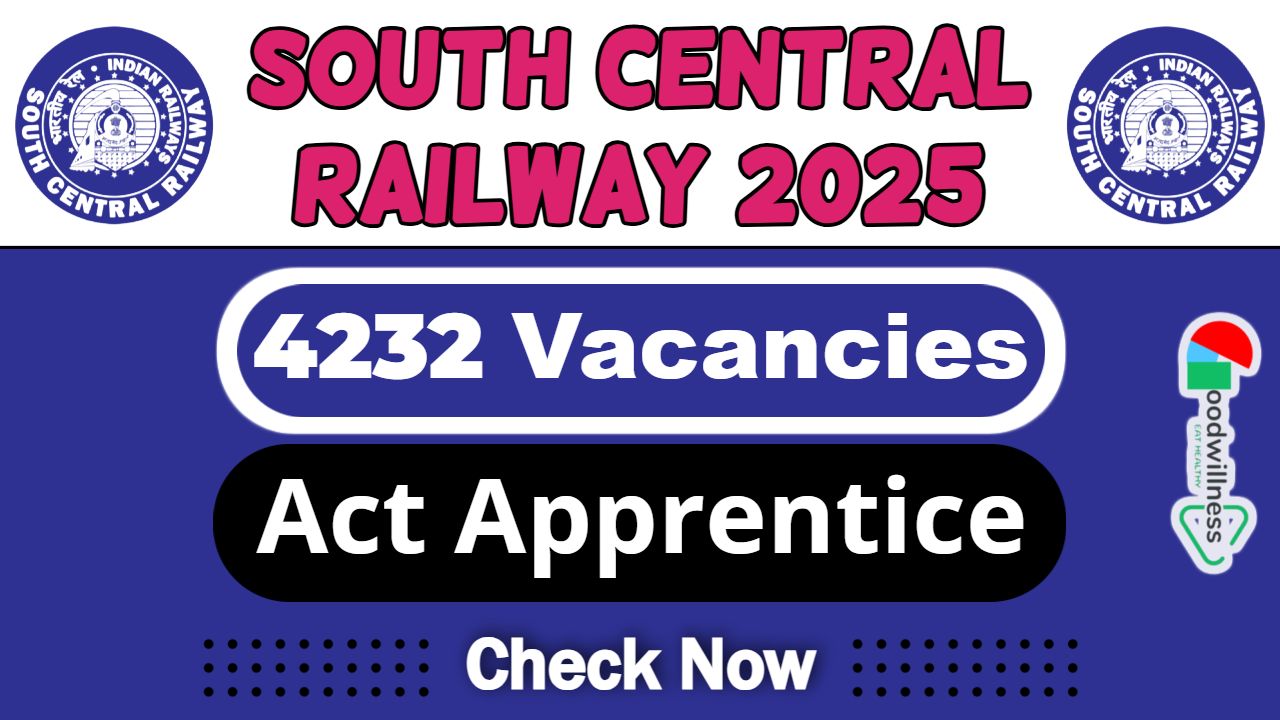 South Central Railway Job Recruitment 2025