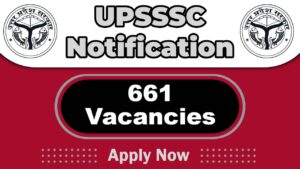 UPSSSC Job Recruitment