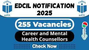 EdCIL India Limited Job Notification 2025