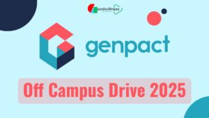 Genpact Off Campus Drive 2025