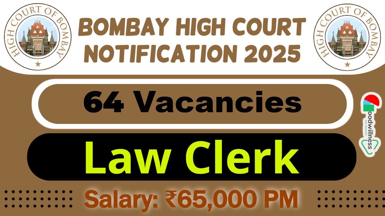 High Court of Bombay Recruitment 2025