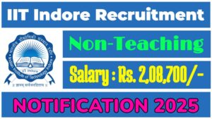 IIT Indore Job Recruitment 2025