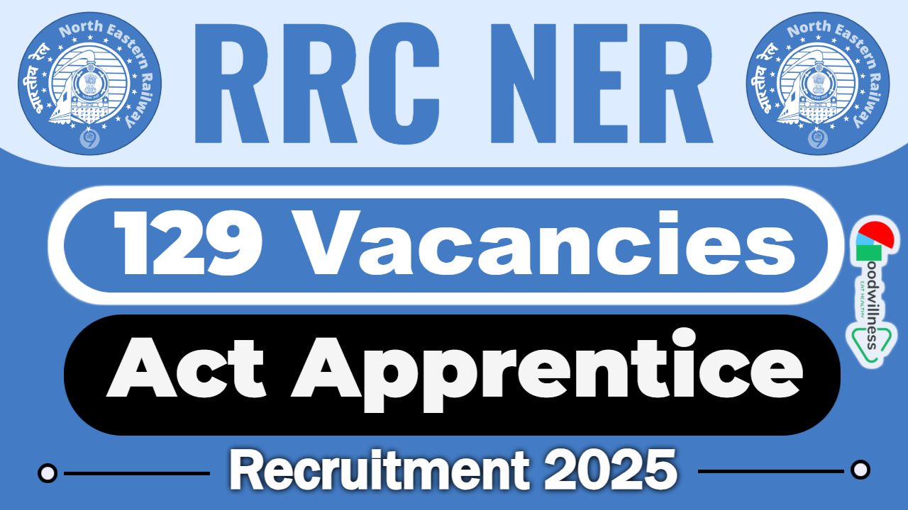 RRC NER Recruitment 2025