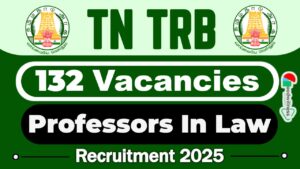 TN TRB Job Recruitment 2025