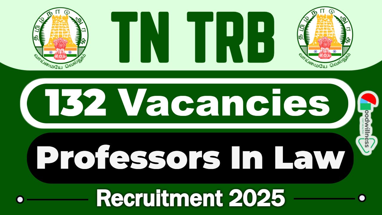 TN TRB Job Recruitment 2025