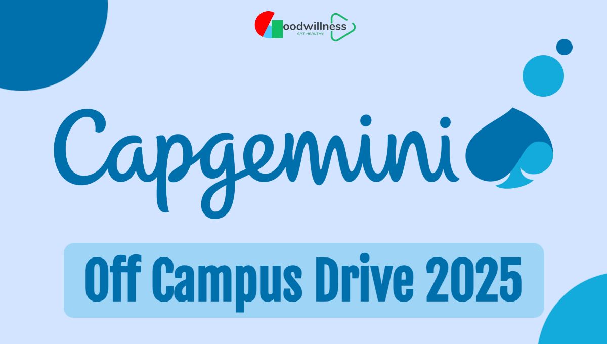 Capgemini Off Campus Drive 2025