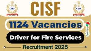 Central Industrial Security Force CISF Recruitment 2025