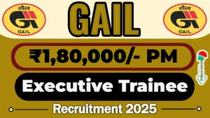 GAIL India Recruitment 2025