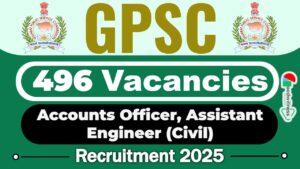 GPSC OJAS Recruitment 2025