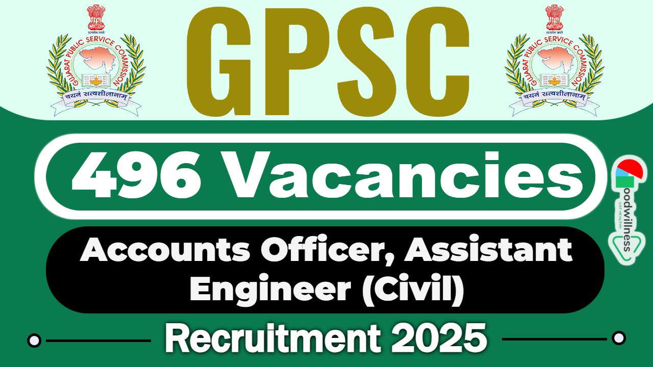 GPSC OJAS Recruitment 2025