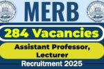 MERB Meghalaya Recruitment 2025