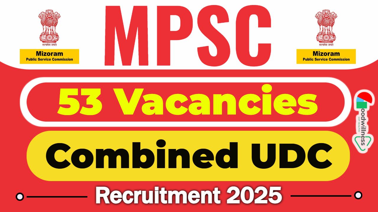 MPSC UDC Recruitment 2025