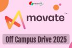 Movate Off Campus Drive 2025