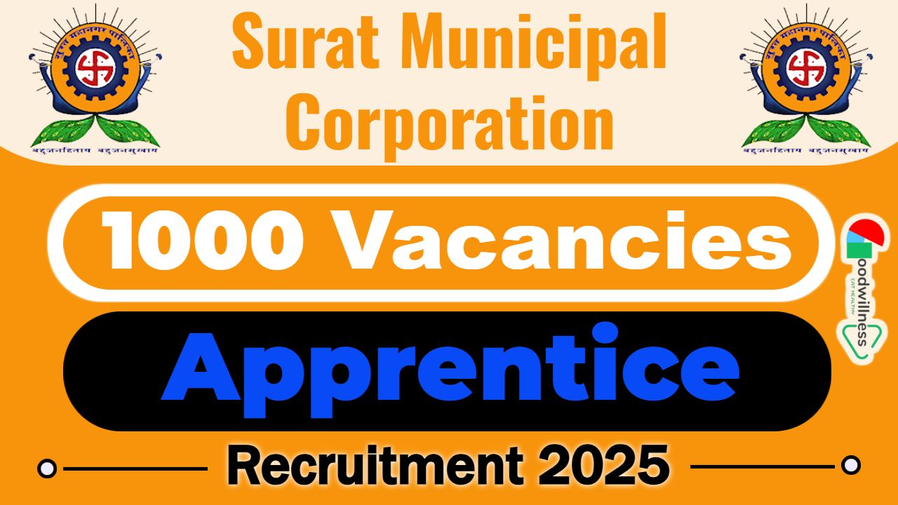 Surat Municipal Corporation Recruitment 2025