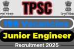 Tripura PSC JE Recruitment 2025