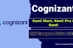 Cognizant Off Campus Recruitment 2025