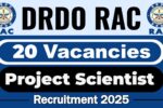 DRDO RAC Recruitment 2025