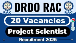 DRDO RAC Recruitment 2025