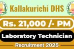 Kallakurichi DHS Recruitment 2025