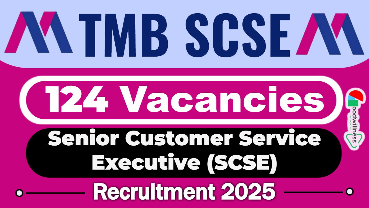 TMB SCSE Recruitment 2025